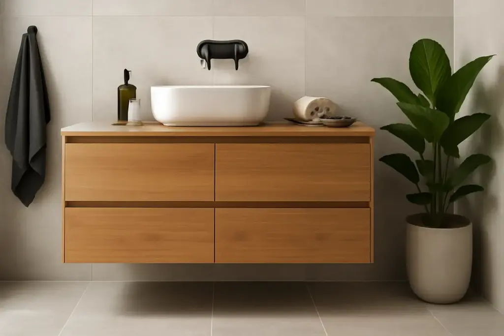 Pensili bagno sospesi: vantaggi veri rispetto ai modelli a terra che nessuno ti dice