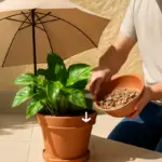 Come evitare che le piante in vaso soffrano il caldo: il trucco che mantiene l’umidità senza ristagni