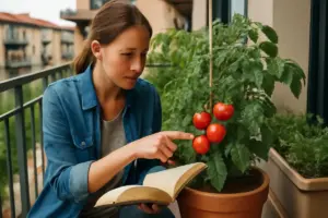 Orto sul balcone: la guida pratica per far crescere pomodori che non si screpolano