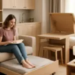 Gestire gli spazi in un monolocale: la scelta di arredi multifunzione che aumenta il comfort