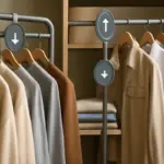 Sistemi per organizzare il guardaroba stagionale: il metodo usato nei negozi di abbigliamento