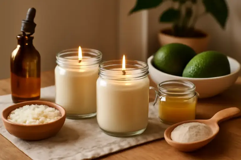 Candele profumate fatte in casa con ingredienti sicuri: l’alternativa anti-allergia più semplice