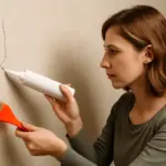 Soluzione per chiudere crepe nei muri senza muratore: il sistema veloce che ferma la polvere