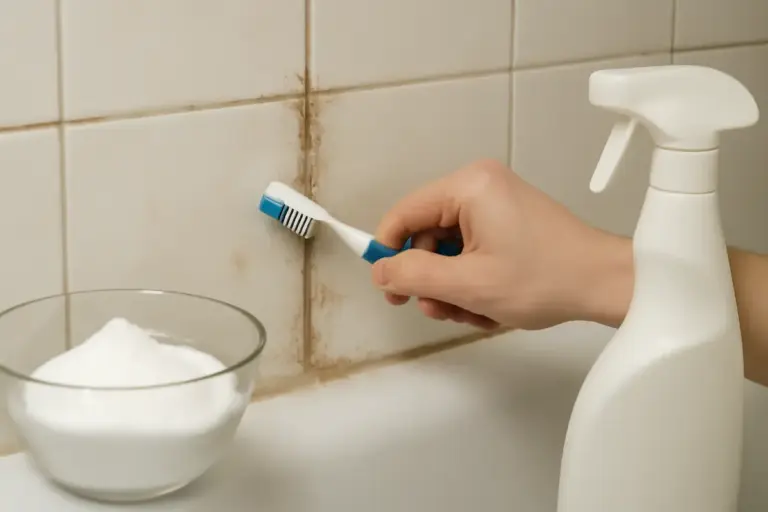 Muffa nei giunti delle piastrelle: il rimedio casalingo che funziona meglio dei detergenti industriali