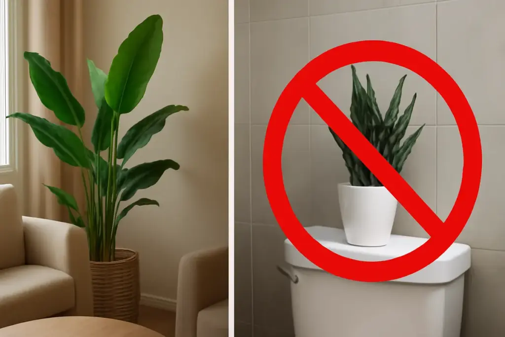 Piante finte in casa: quali ambienti migliorano davvero e dove invece è meglio evitarle