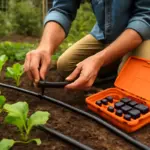 Irrigazione a goccia nel piccolo orto domestico: come installarla facilmente per non sprecare acqua