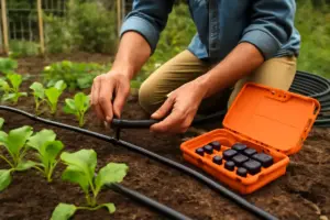 Irrigazione a goccia nel piccolo orto domestico: come installarla facilmente per non sprecare acqua