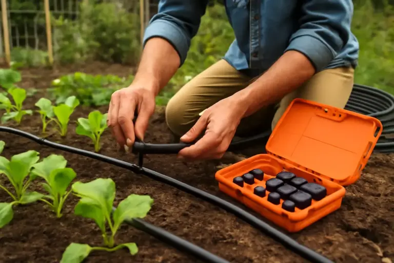 Irrigazione a goccia nel piccolo orto domestico: come installarla facilmente per non sprecare acqua
