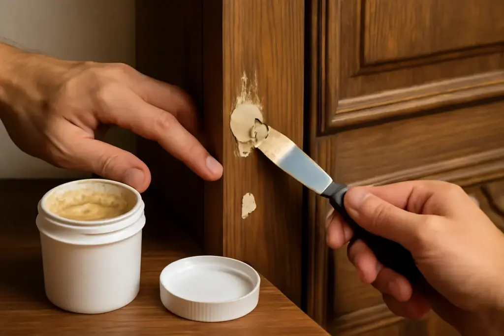 Come scegliere lo stucco per legno: il consiglio per restaurare porte e mobili senza lasciare segni visibili