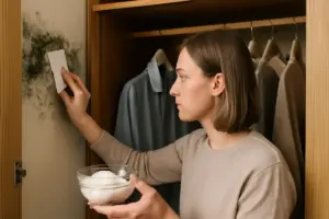 Come togliere l’odore di muffa dagli armadi? Il metodo pratico che funziona davvero