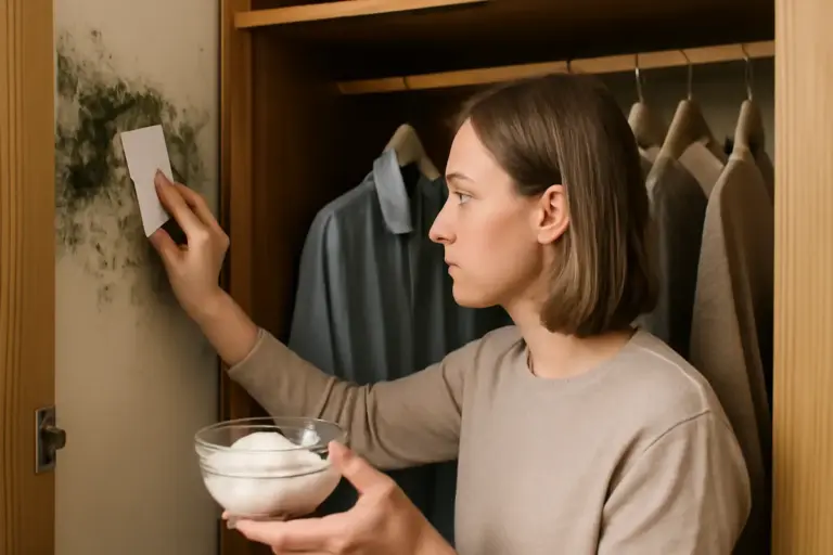 Come togliere l’odore di muffa dagli armadi? Il metodo pratico che funziona davvero
